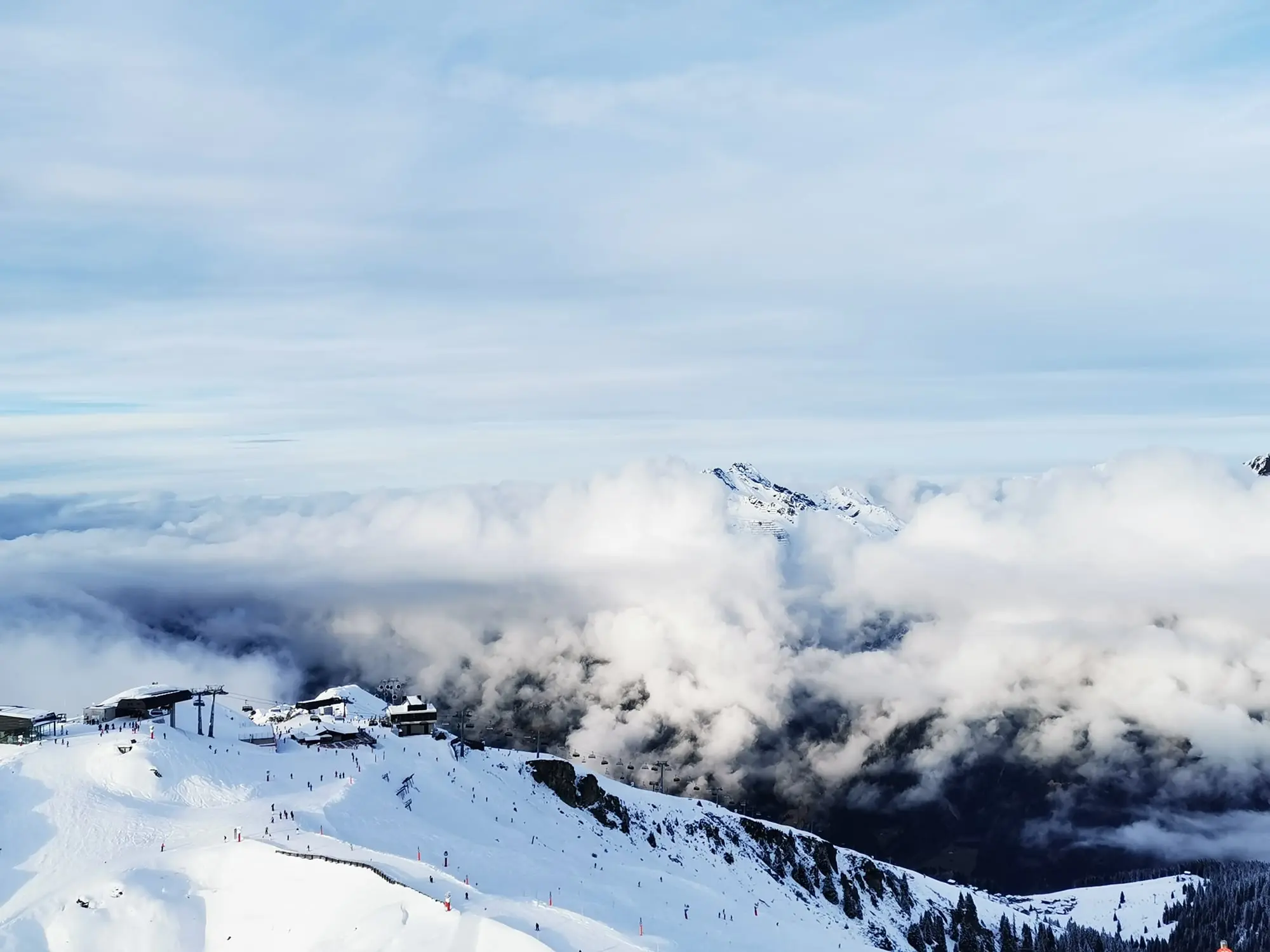 Skifahren in der Silvretta Montafon (c) Christine Vergud