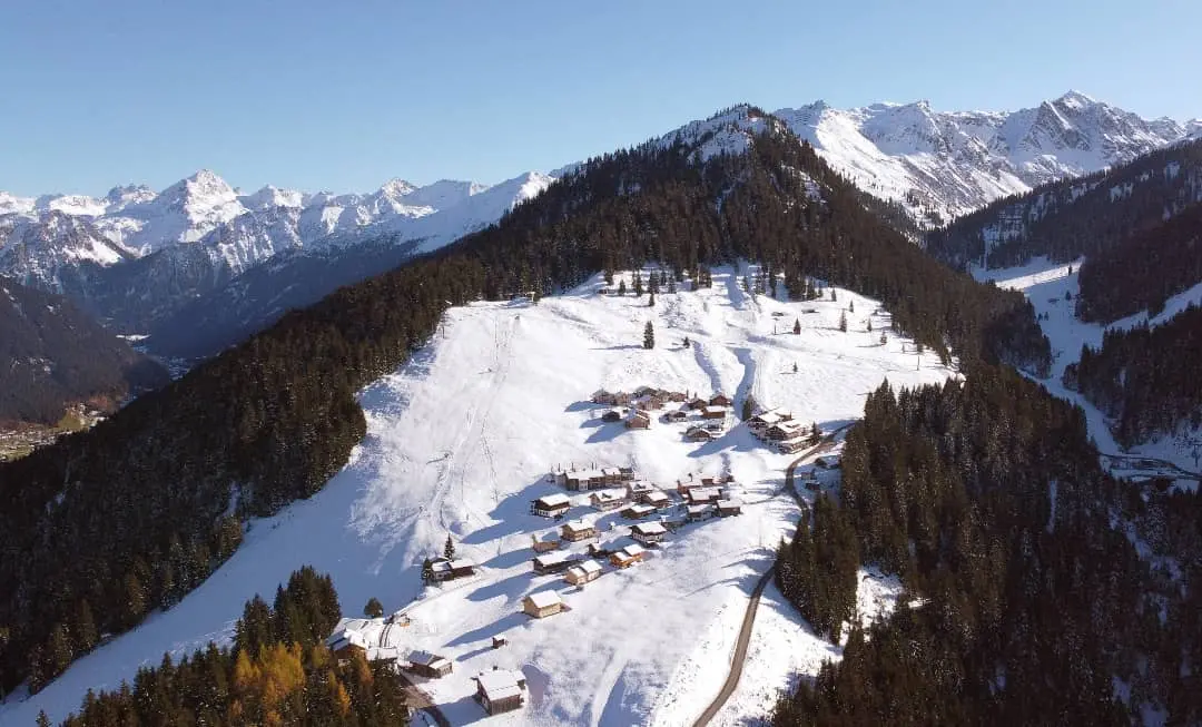 Maisäß Garfrescha Winter, Ernst Tschofen